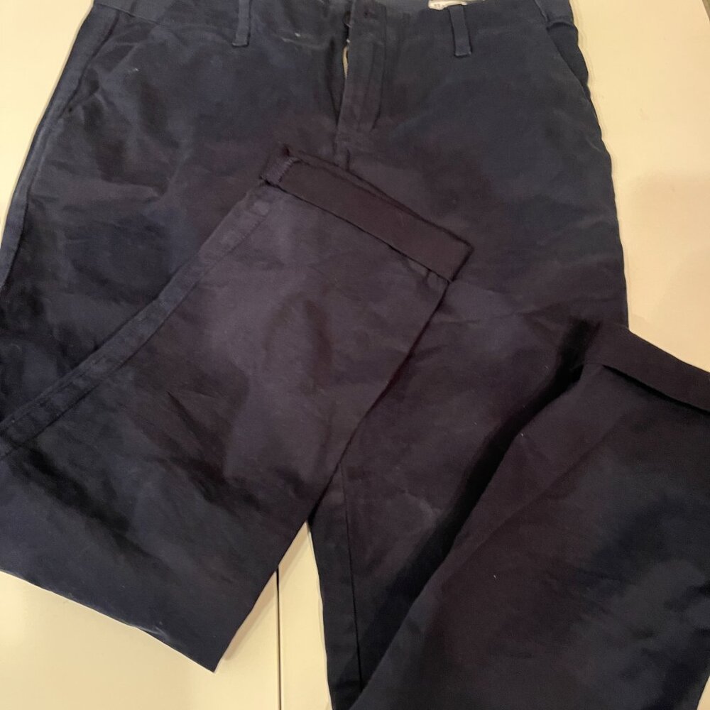 Gap Navy Girlfiend Chino Pants Size 6‎ 💗